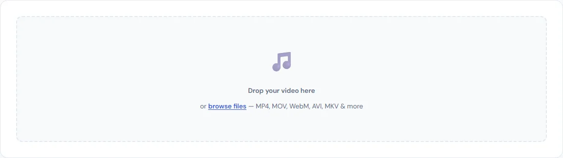 Video to Audio Converter — free browser tool on SmarterSources
